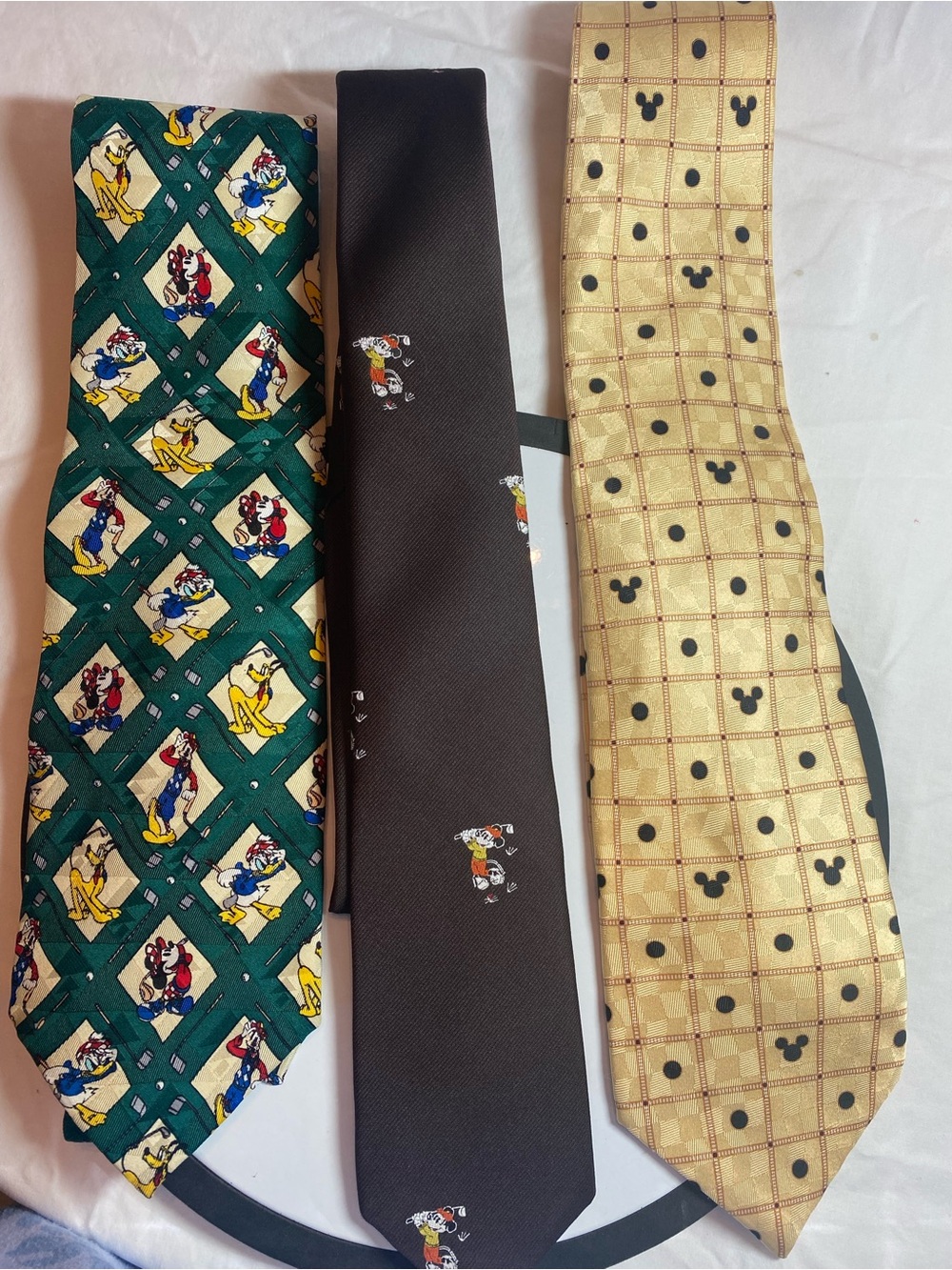 Genuine Mickey ties, bundle of 3.